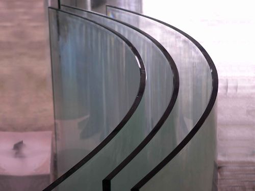 兰州玻璃厂定制钢化玻璃_弯钢玻璃